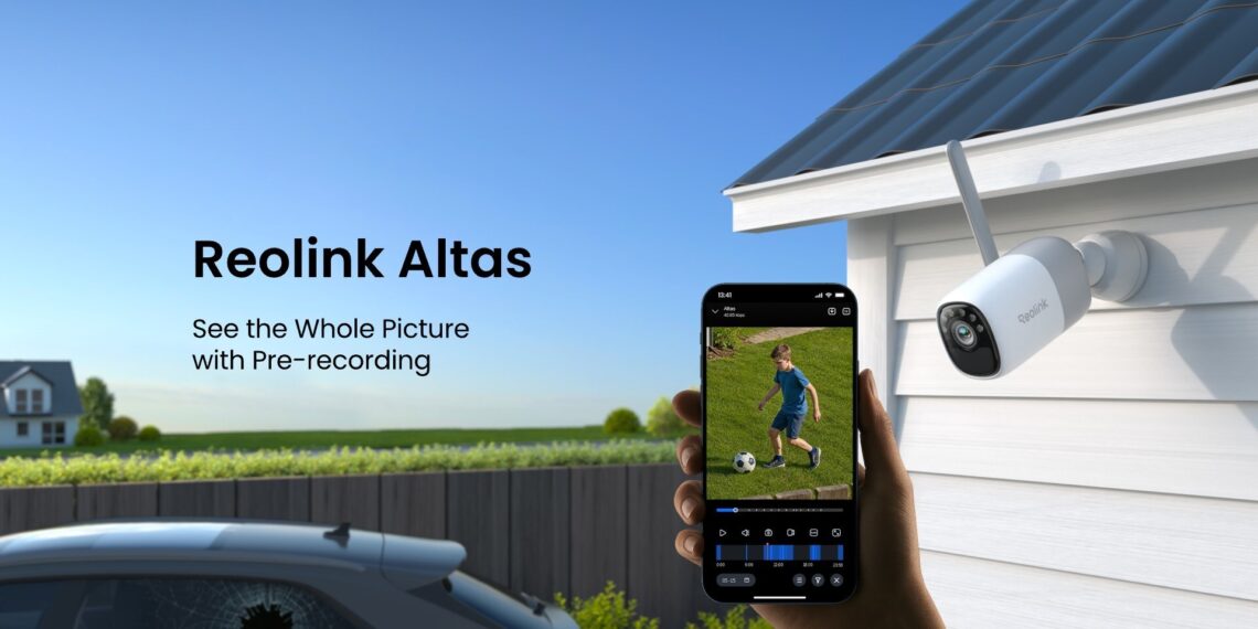 Reolink Celebrates 16 Years with 10s Pre-Recording Altas Battery Camera