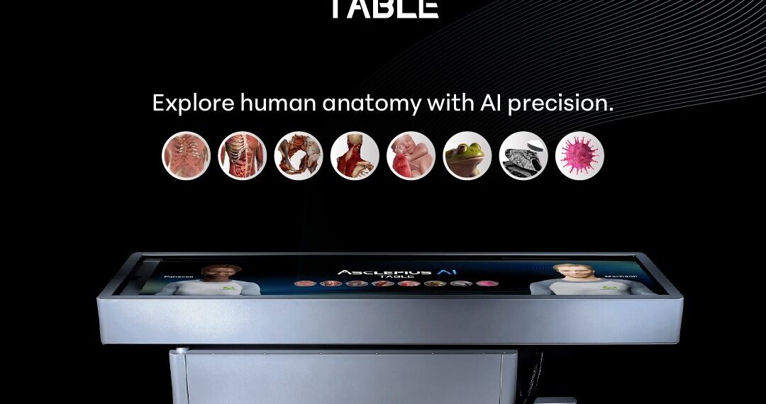 SURGLASSES Launches the World’s First AI Anatomy Table