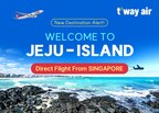 Discover Korea: T’way Air Adds New Singapore-Jeju Service to Its Network