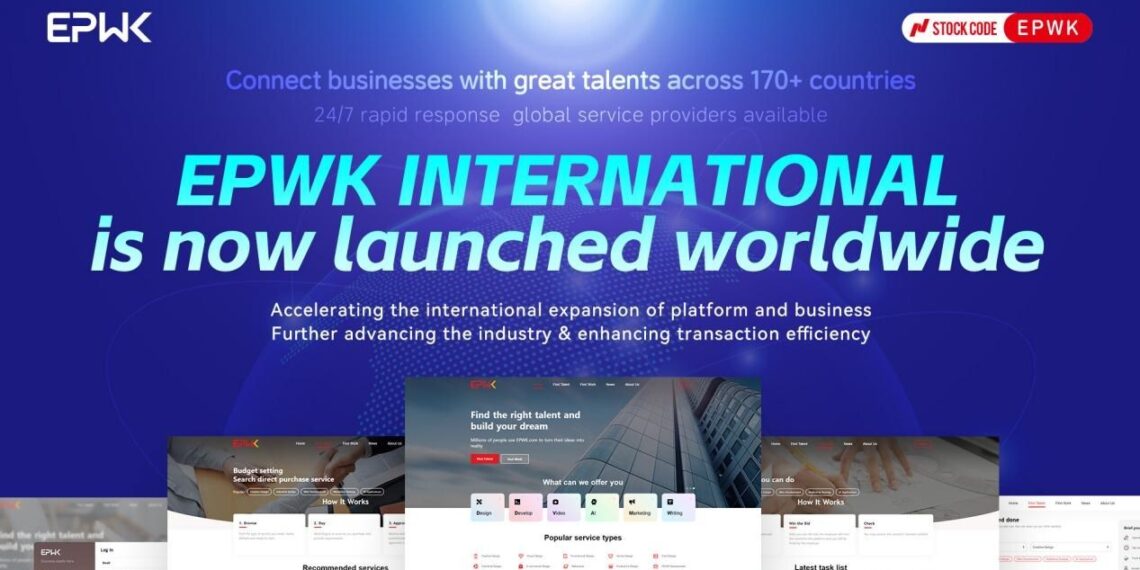EPWK HOLDINGS LTD. Launches International Business to Energize Creative Economy Globally