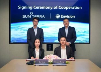 Envision Energy Partners with SUN Terra to Build Full-Chain Energy Storage Ecosystem