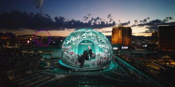 dotmill, Korean immersive content specialist, creates content for the Las Vegas Sphere