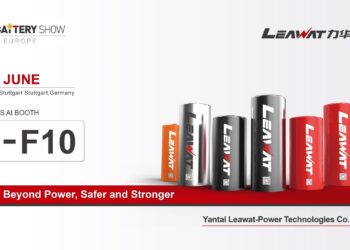 Chinese Innovator-Leawat Shines at The Battery Show Europe 2025 with Revolutionary Tab-less Design for 46-Series Large Cylindrical Batteries