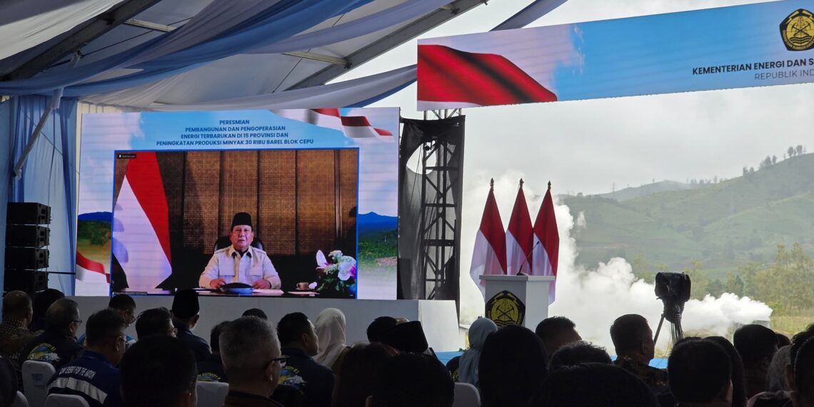President Prabowo Inaugurates Ijen Geothermal Power Plant, A Renewable Energy Project Supported by PT SMI