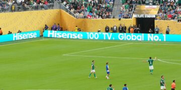 Hisense Showcases Market Leadership as “HISENSE 100″ TV, GLOBAL No.1” Appears at FIFA Club World Cup 2025™ Stadiums
