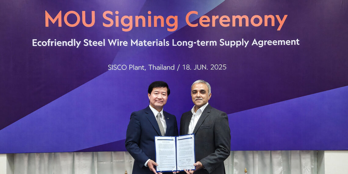 HS HYOSUNG ADVANCED MATERIALS Signs Long-Term Supply MOU with Tata Steel (Thailand) for Lower-Carbon Steel Wire Materials