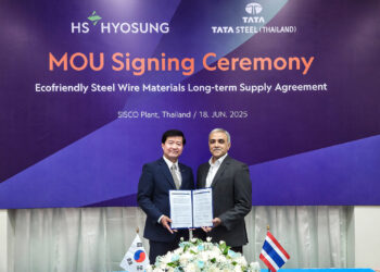 HS HYOSUNG ADVANCED MATERIALS Signs Long-Term Supply MOU with Tata Steel (Thailand) for Lower-Carbon Steel Wire Materials