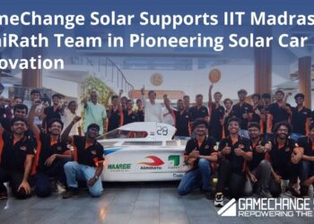 GameChange Solar Supports IIT Madras’ AgniRath Team in Pioneering Solar Car Innovation
