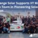 GameChange Solar Supports IIT Madras’ AgniRath Team in Pioneering Solar Car Innovation