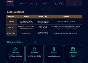 Korea Launches Global AI+S&T Postdoctoral Fellowship