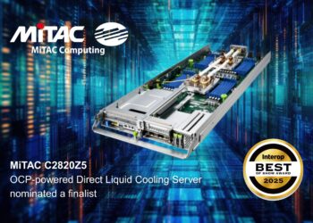 MiTAC Computing OCP-powered Direct Liquid Cooling Server Named a Finalist at Interop Tokyo 2025
