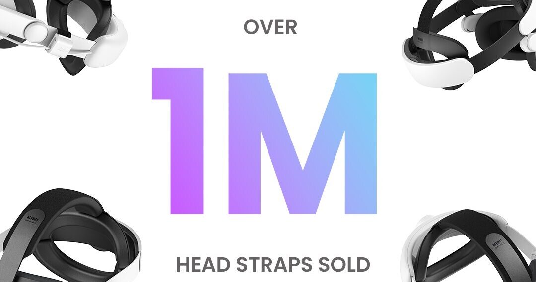 KIWI design Celebrates One Million Head Straps Sold, Redefines VR Comfort with Series Made for Meta Products