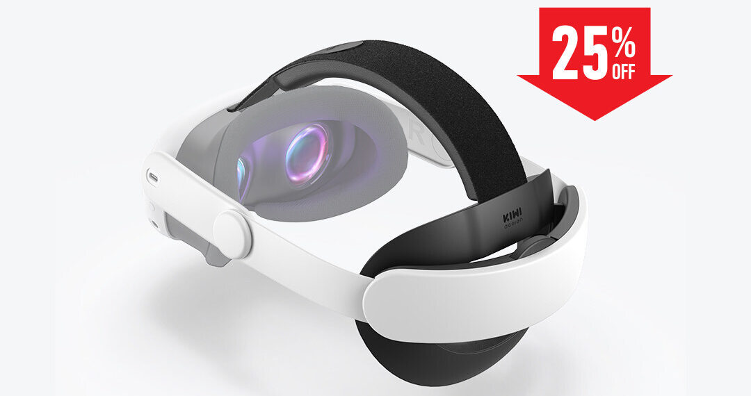 KIWI design Announces Limited-Time Discount on Best-Selling K4 Head Strap for Meta Quest 3/3S