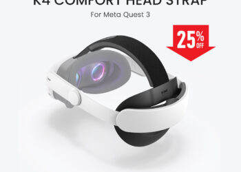 KIWI design Announces Limited-Time Discount on Best-Selling K4 Head Strap for Meta Quest 3/3S