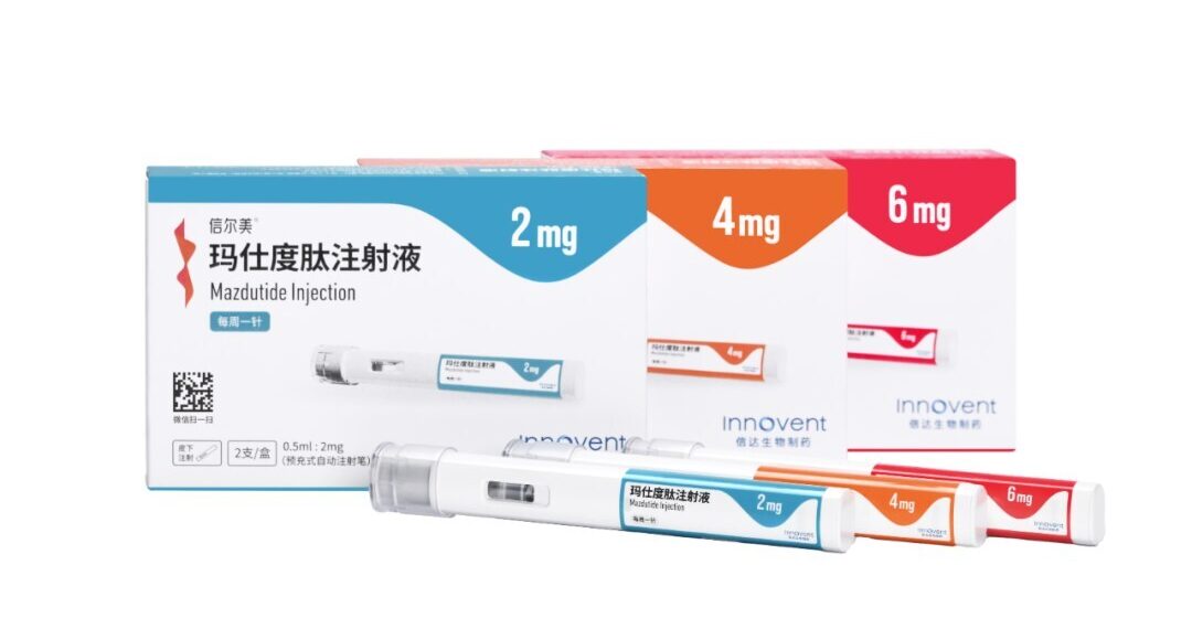 Innovent Announces Mazdutide, First Dual GCG/GLP-1 Receptor Agonist, Received Approval from China’s NMPA for Chronic Weight Management