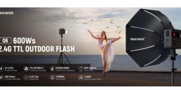NEEWER Q6 600Ws Outdoor Studio Flash Launches Exclusively Online June 20th