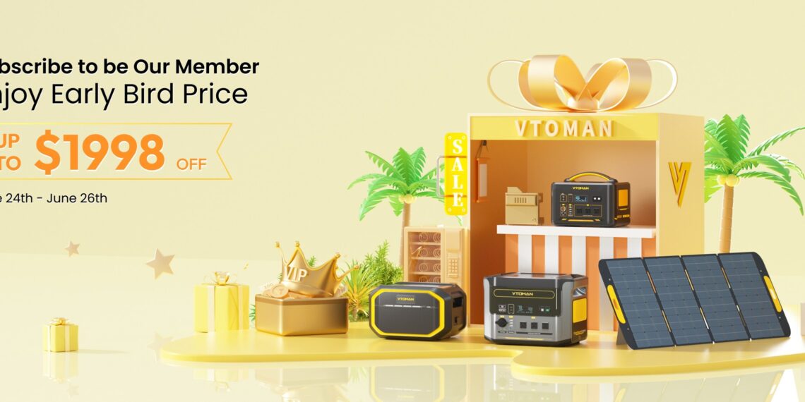 VTOMAN Launches 2025 Prime Day Campaign: FlashSpeed 1500 Featured in Exclusive Early-Bird Offer, Up to 64% Off Sitewide, and Lucky Draw Gifts