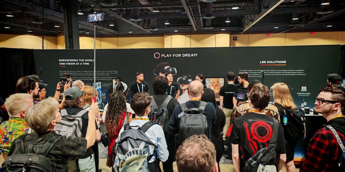 Play For Dream MR Headset Powers Next-Gen LBE Experiences at AWE USA 2025