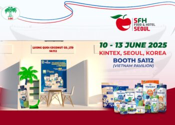 Organic Coconut Products from Vietnam Make Waves in Seoul Food 2025