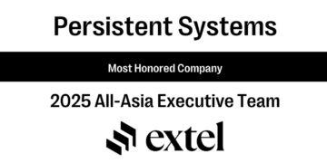 Persistent Achieves Top Rankings for the Second Year in a Row in Extel’s Asia Executive Team Survey