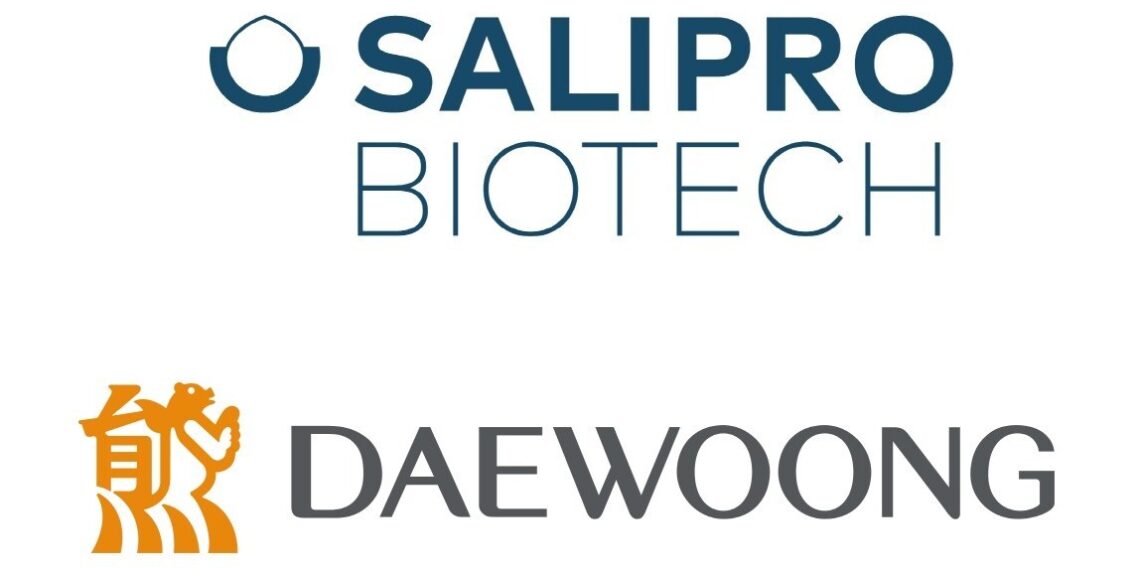 Salipro Biotech and Daewoong Pharmaceutical Announce Collaboration Agreement to Advance Development of Novel Therapeutics
