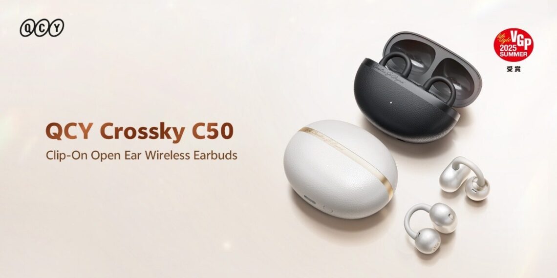 QCY Crossky C50 Delivers Immersive Sound and All-Day Comfort in a Stylish Open-Ear Design