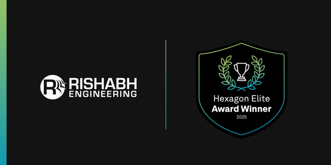 Rishabh Engineering Honored with 5th Hexagon Elite Award