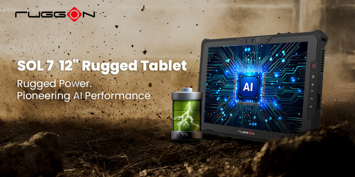 RuggON Unveils 12-inch SOL 7: The World’s First Rugged Tablet Powered by Intel® Arrow Lake Processors