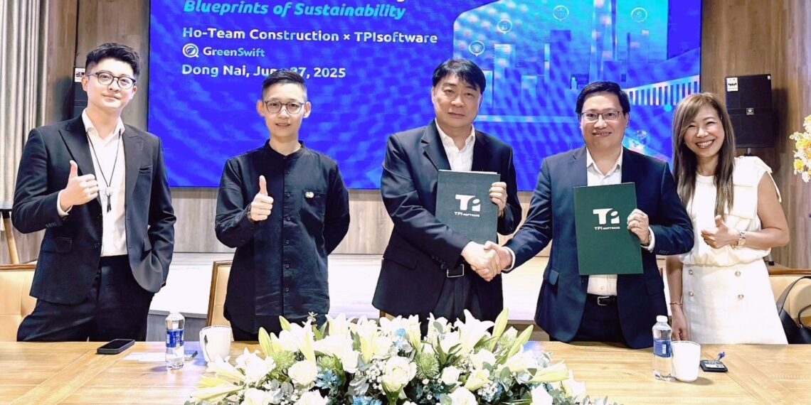 TPIsoftware and Ho-Team Construction Lead ESG Transformation in Vietnam with Smart Carbon Management Platform GreenSwift