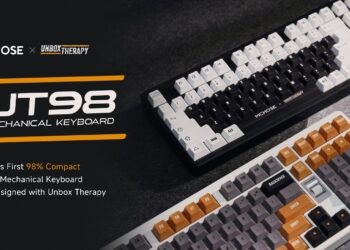 MCHOSE and Unbox Therapy Launch Their First Co-Brand Silent Mechanical Keyboard UT98