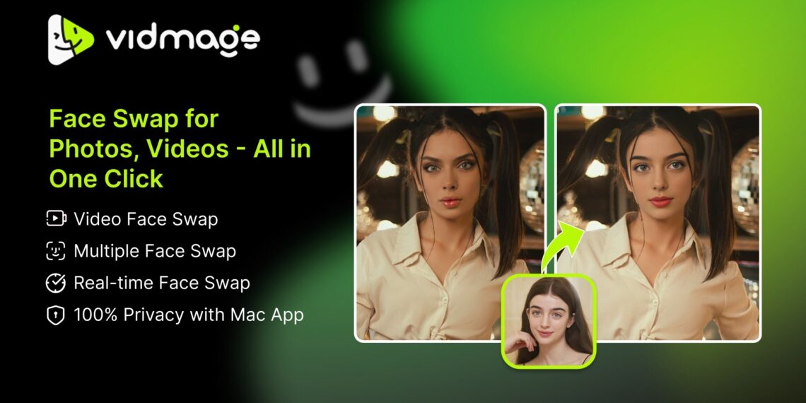 VidMage Launches Online AI Face Swap Tool for Photos and Videos, with Real-Time and Facial Feature Swapping on Mac