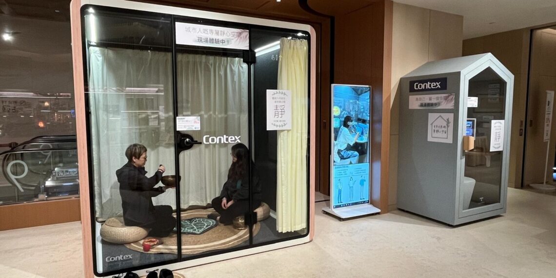 Discover a 1m² Private Sanctuary: Contex Silence Booth Pop-Up Now at SOGO Kai Tak