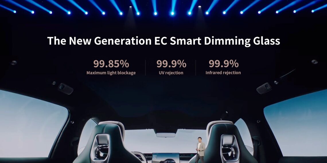 Xiaomi Launches YU7 SUV Featuring Ambilight’s Electrochromic Smart Dimming Sunroof
