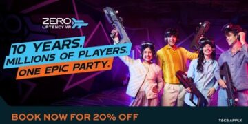 ZERO LATENCY CELEBRATES 10 YEARS OF WORLD-LEADING VR WITH OVER 5 MILLION PLAYS, 30 COUNTRIES, AND ONE EPIC PARTY