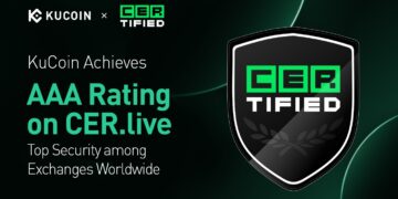 KuCoin Achieves AAA Rating on CER.live, Solidifying Position as a Top Secure Cryptocurrency Exchange