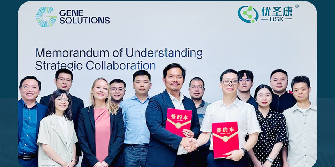 Gene Solutions and Shenzhen USK Bioscience Forge Strategic Partnership to Establish Next-Generation Sequencing Laboratory in Southern China