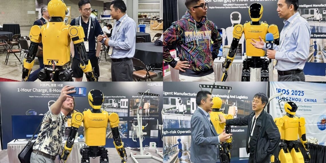 Kepler K2 “Bumblebee” Debuts at ICRA 2025, Captivating Attendees