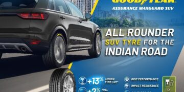 GOODYEAR LAUNCHES ALL ROUNDER ASSURANCE MAXGUARD SUV TYRE FOR INDIA