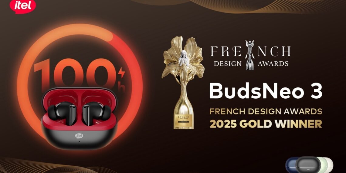 itel’s BudsNeo 3 Crowned Golden Winner at French Design Awards for Sleek Design and 100-Hour Battery Life