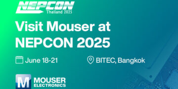 Mouser Electronics Brings Innovation to NEPCON Thailand 2025