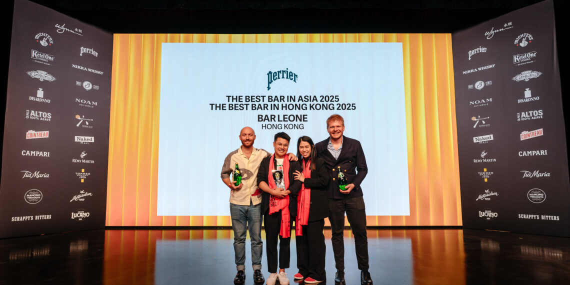 BAR LEONE IS CROWNED THE BEST BAR IN ASIA AT ASIA’S 50 BEST BARS FOR THE SECOND CONSECUTIVE YEAR