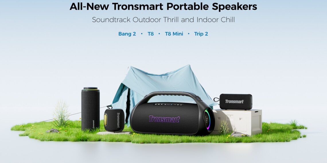 Tronsmart’s New Bang 2, T8, T8 Mini & Trip 2 Soundtrack Outdoor Thrill and Indoor Chill