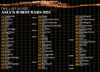 ASIA’S 50 BEST BARS 2025 REVEALS THE ESTABLISHMENTS RANKED ON THE EXTENDED 51-100 LIST