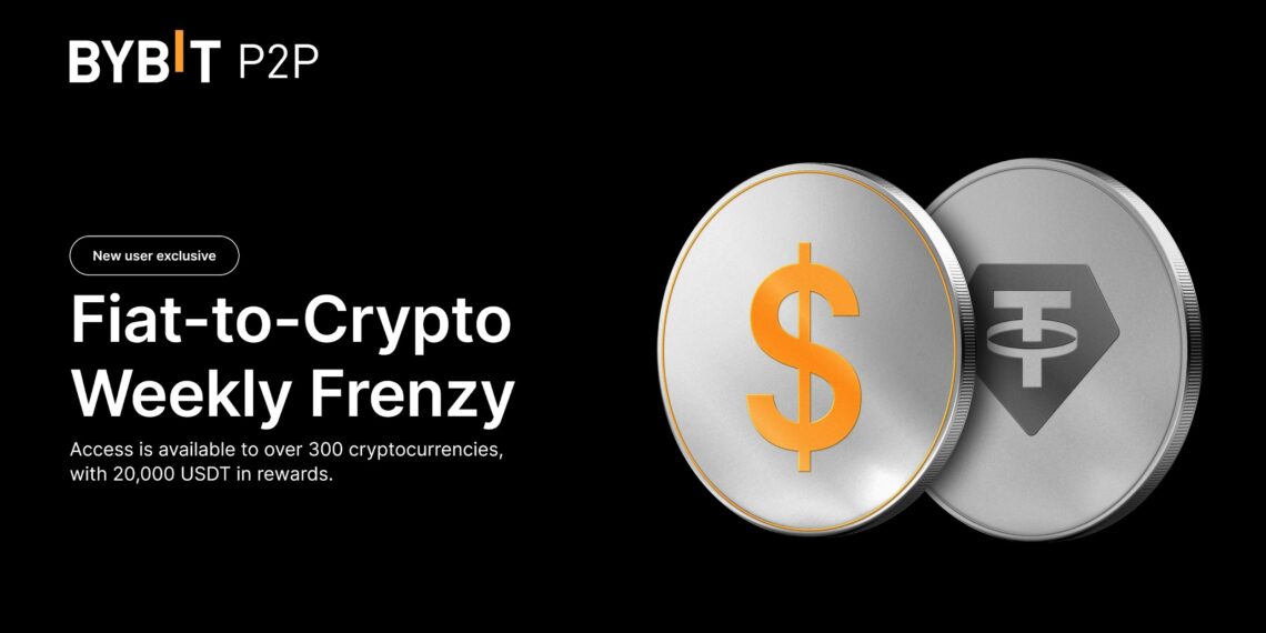 Bybit Launches “Fiat-to-Crypto Weekly Frenzy” with 20,000 USDT Weekly Prize Pool for New Users