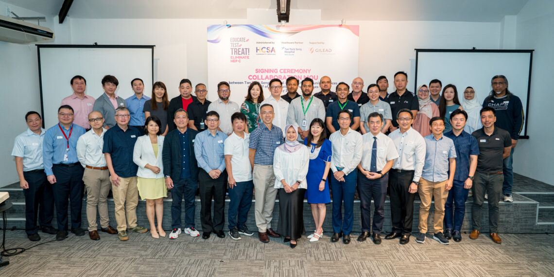 HCSA Community Services and Tan Tock Seng Hospital Sign MOU to Hepatitis C Elimination in Singapore