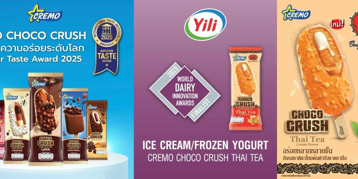 Cremo Ice Cream Wins International Award, Appoints Celebrity Ambassador for Brand Upgrade, and Launches Scan-to-Win Campaign