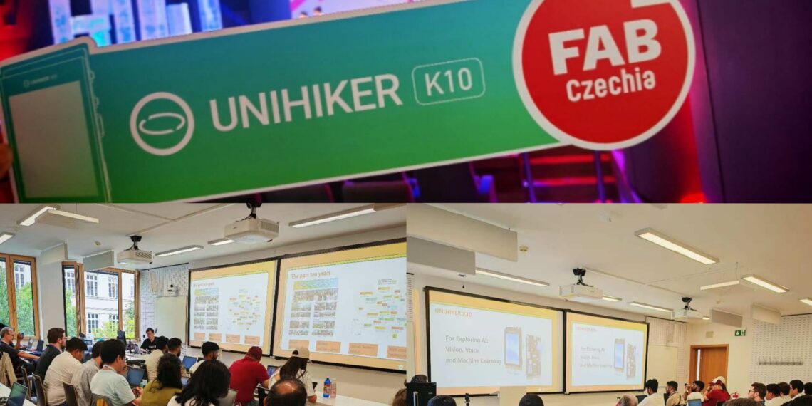 DFRobot Successfully Debuts at FAB25 Czechia 2025: UNIHIKER K10 Empowers Hands-on, Beginner-Friendly AIoT Learning