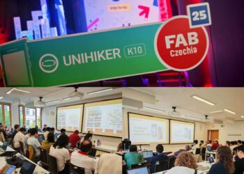 DFRobot Successfully Debuts at FAB25 Czechia 2025: UNIHIKER K10 Empowers Hands-on, Beginner-Friendly AIoT Learning