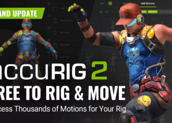 AccuRIG 2 Debuts Direct In-App Access to 4,500+ ActorCore Motions