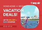 Fly to Korea with T’way Air’s Summer Vacation Deals from Hong Kong